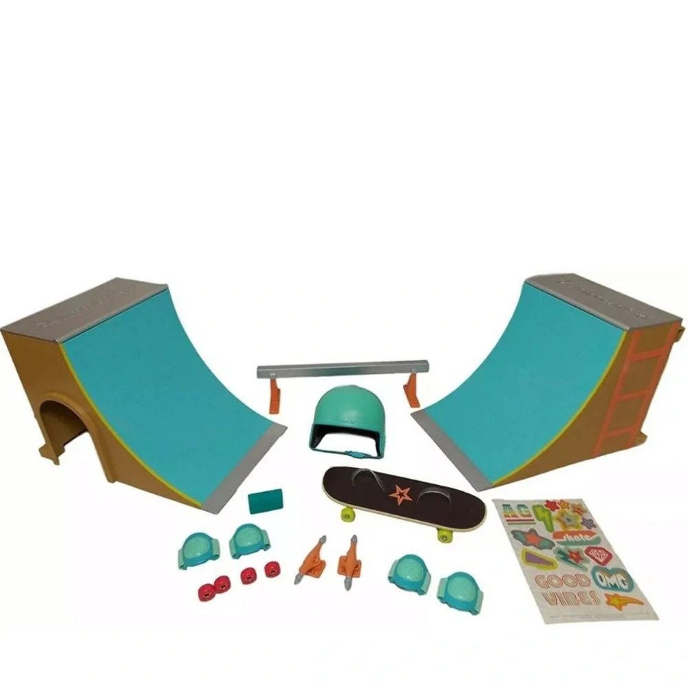 American Girl Skate Park Play Set Dolls Skateboard Sealed Box Gift